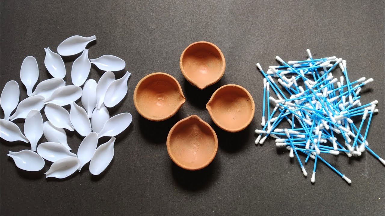 4 Easy diya Decoration Ideas | Diwali Decoration Ideas | Home Decoration Ideas 