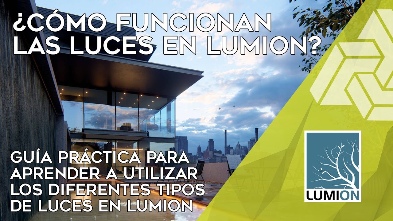 Tipos de luces en Lumion y su comportamiento
