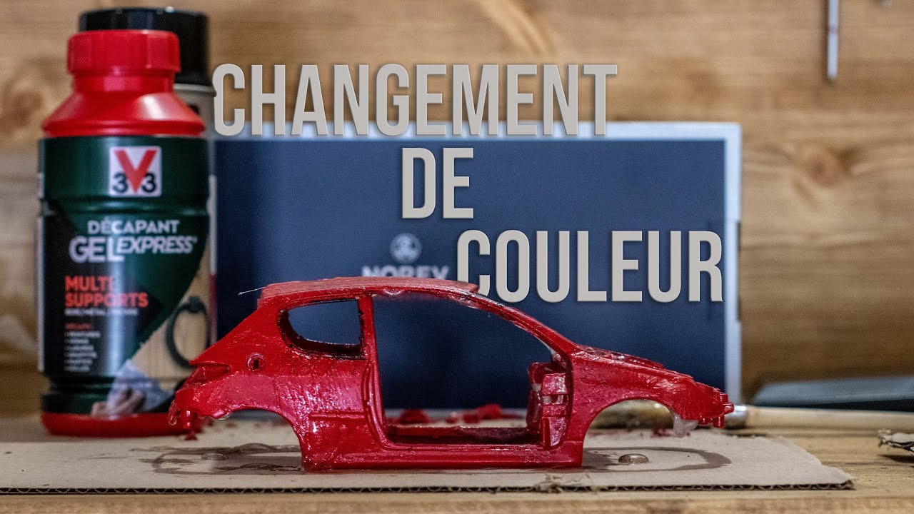 CHANGEMENT DE COULEUR ! Peugeot 206 RC 1/18 Norev