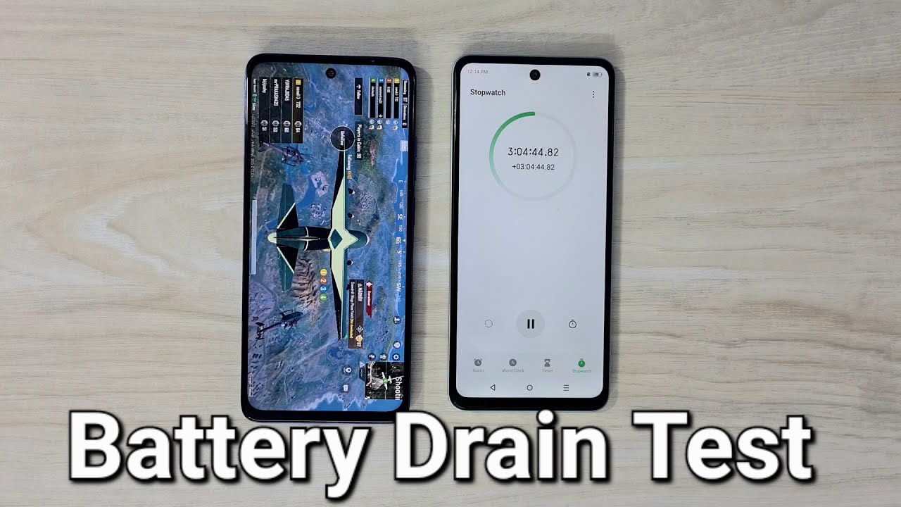 Тест на разрядку аккумулятора Moto G57