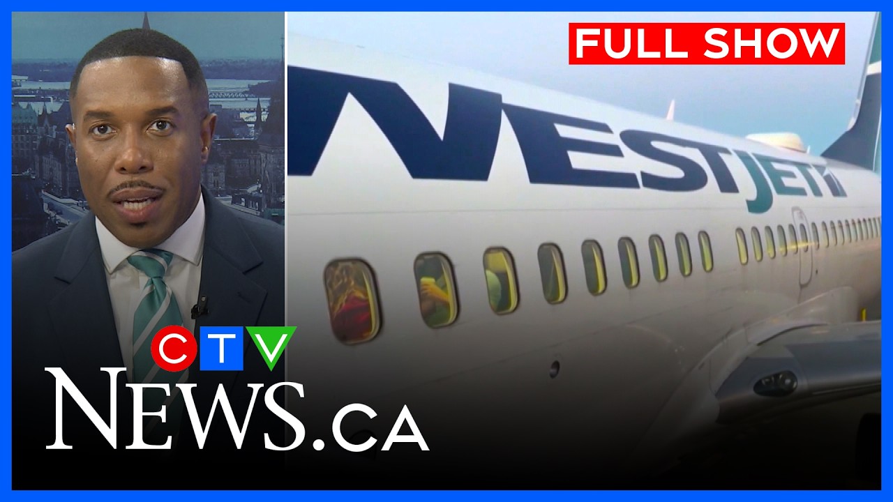 Забастовка WestJet завершилась, пассажиры все еще пытаются улететь | CTV News Ottawa в пять часов...