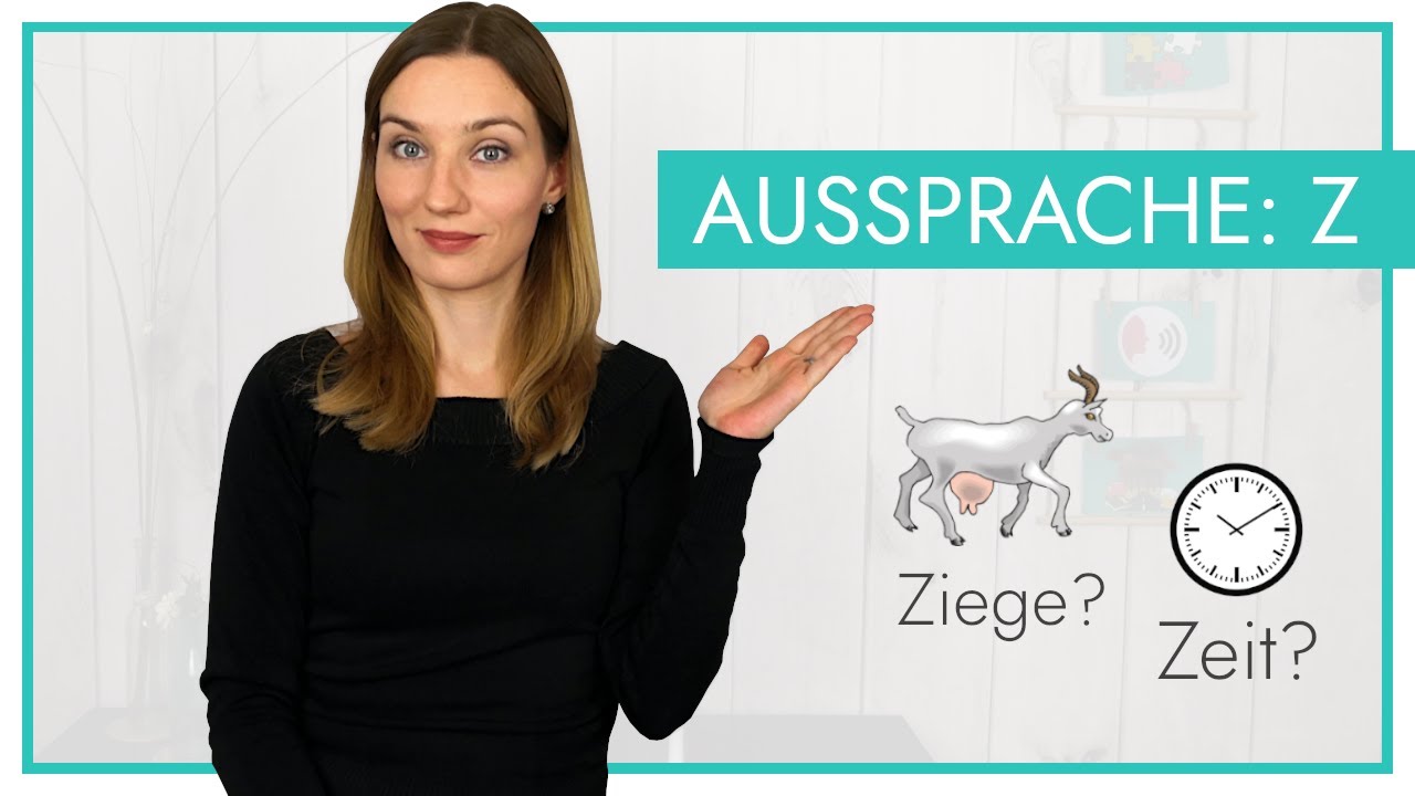 Wie spricht man den Buchstaben Z richtig aus?