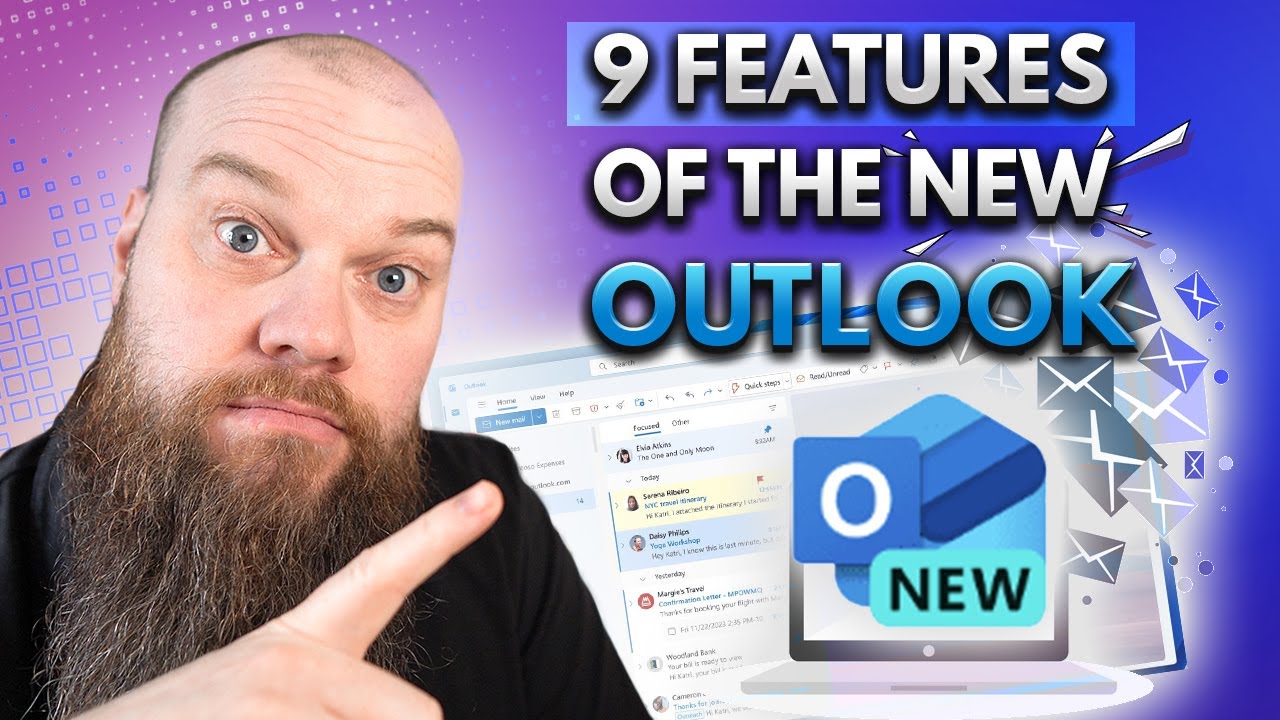 9 УДИВИТЕЛЬНЫХ функций нового Outlook в Microsoft 365