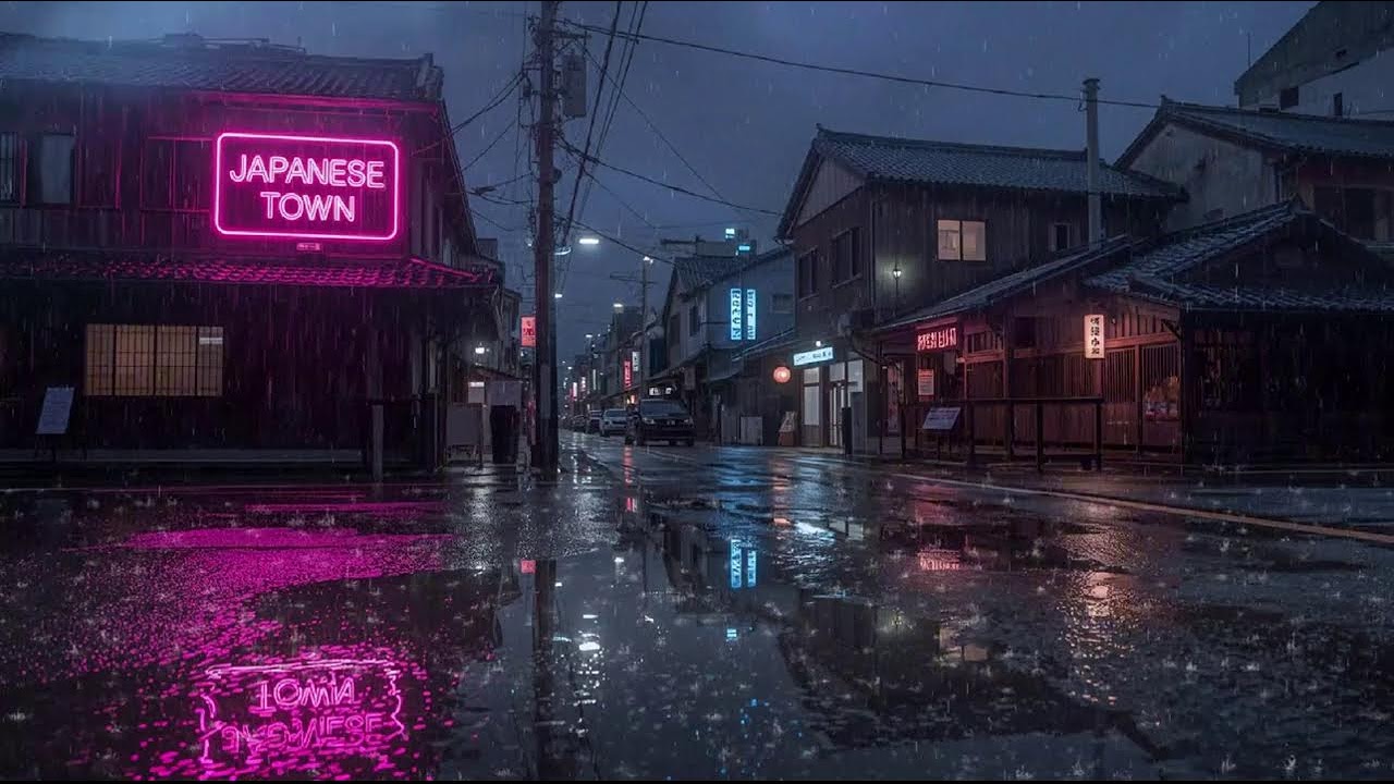 Rainy Night Lofi Mix 🌙 Calm Chillhop Beats to Relax, Study & Sleep #51