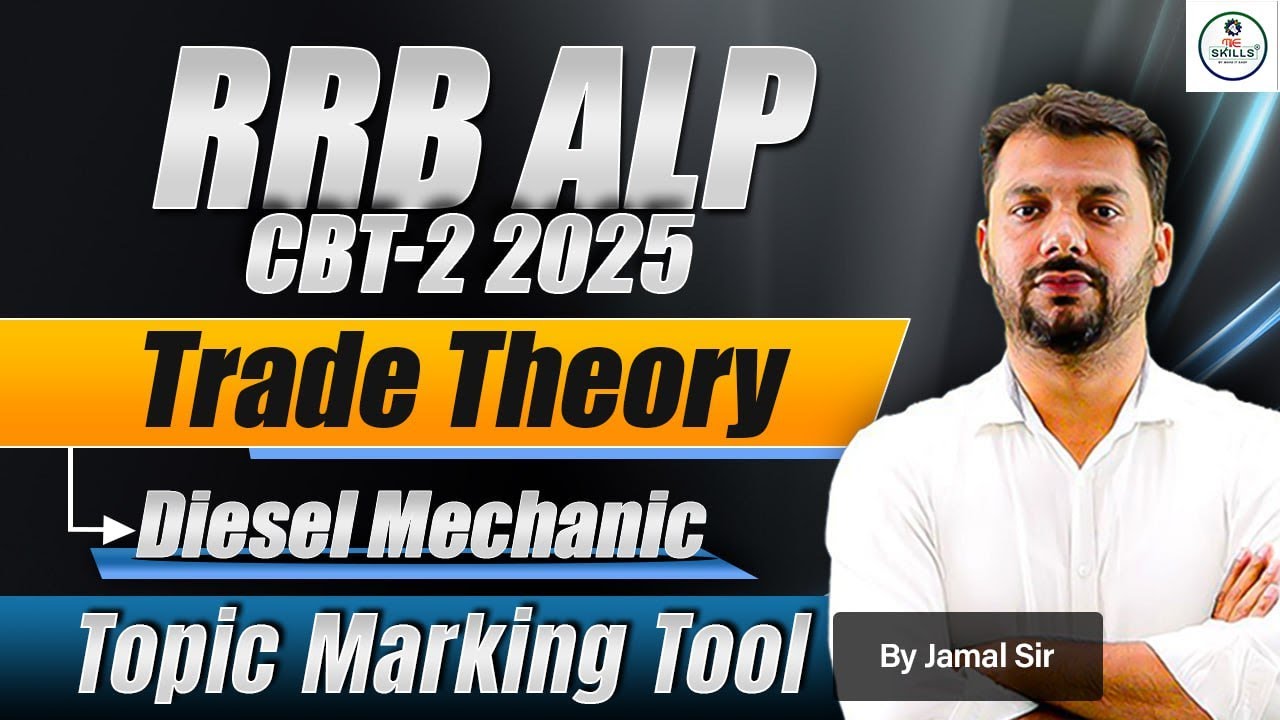 RRB ALP CBT-2 2025 | Diesel Mechanic Trade Theory 🔧 Topic: Marking Tool | Full Concept