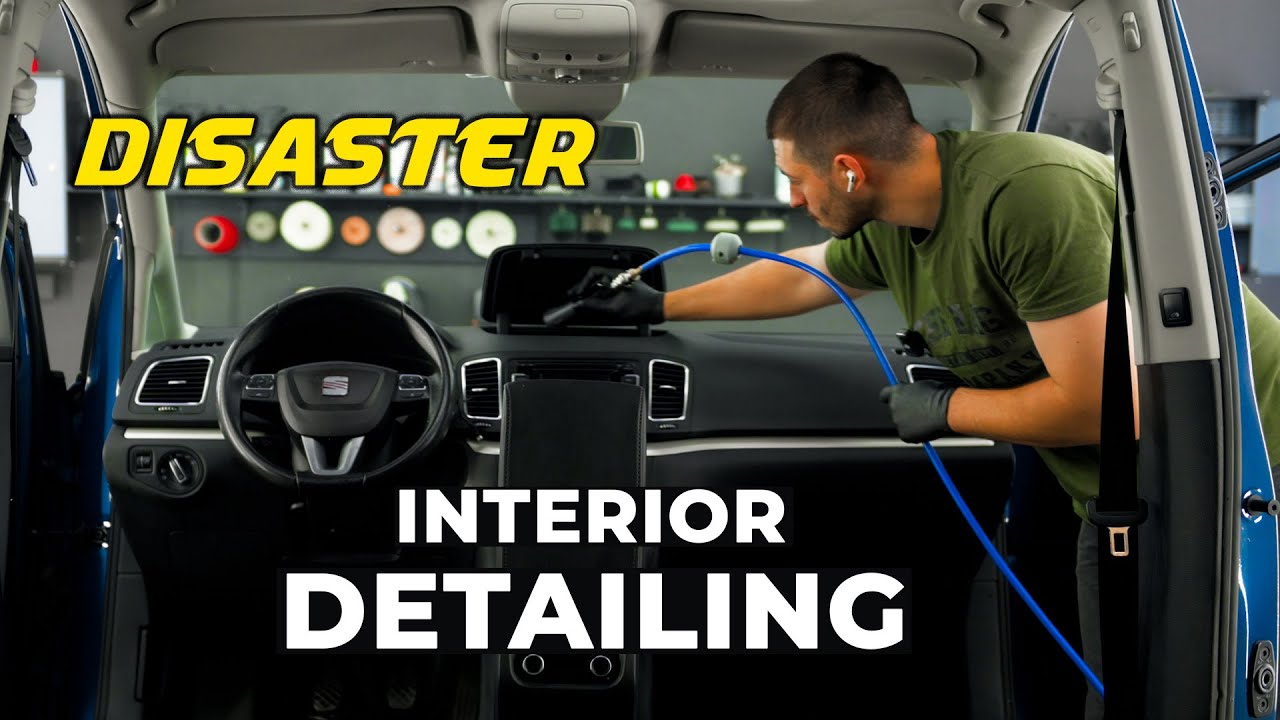 First Ever Detail On This Disaster Interior - Car Detailing