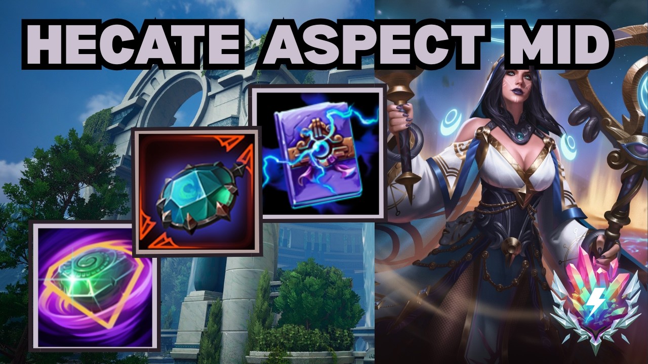 Аспект Гекаты &mdash; имба на миду?! &mdash; Геймплей за Гекату Аспекта на миду в Smite 2.