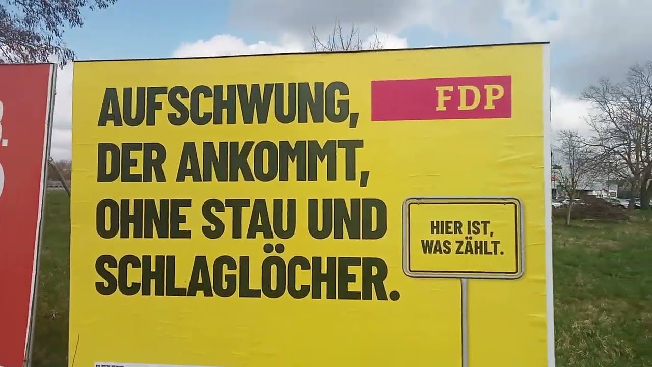 Wahlplakate sind der reinste Hohn