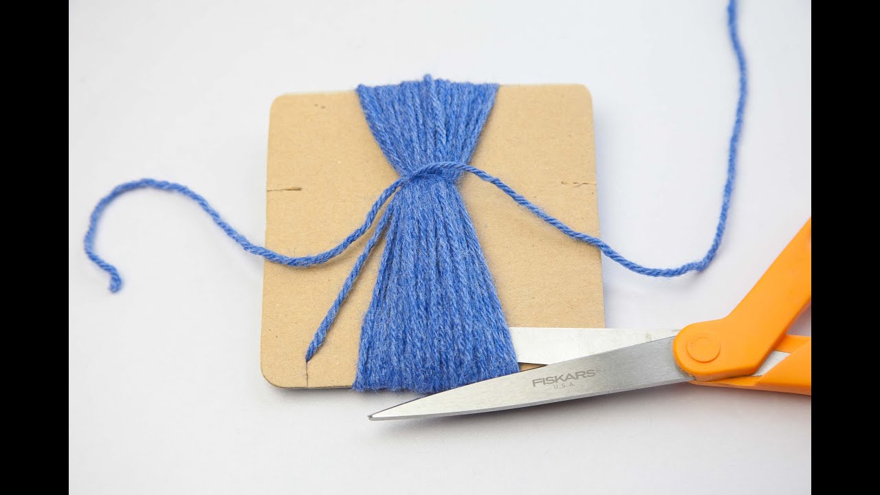 HOW TO MAKE TASSELS