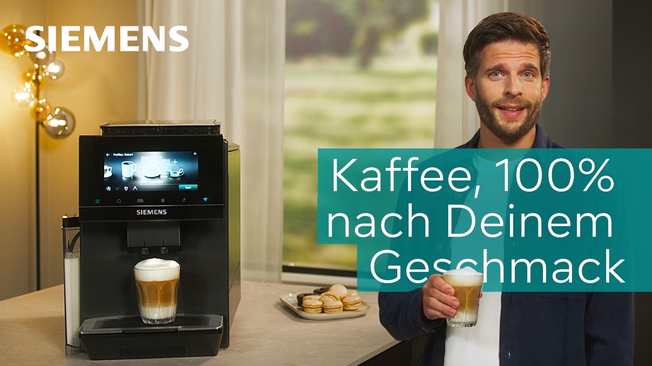 EQ900 iAroma &ndash; Kaffee, 100 % nach Deinem Geschmack | Siemens Kaffeevollautomat