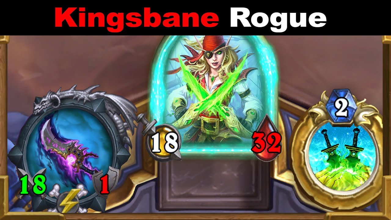 Kingsbane Rogue In 2022 Is Stronger Than EVER BEFORE! Throne of the Tides Mini-Set | Hearthstone