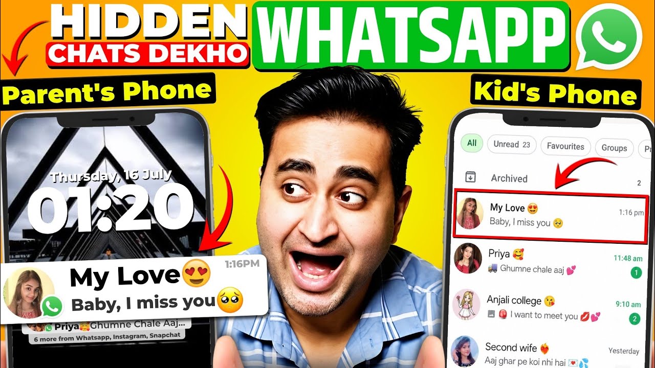 How to Read Another Phone's WhatsApp Messages 👀 | Best Parental Control App!