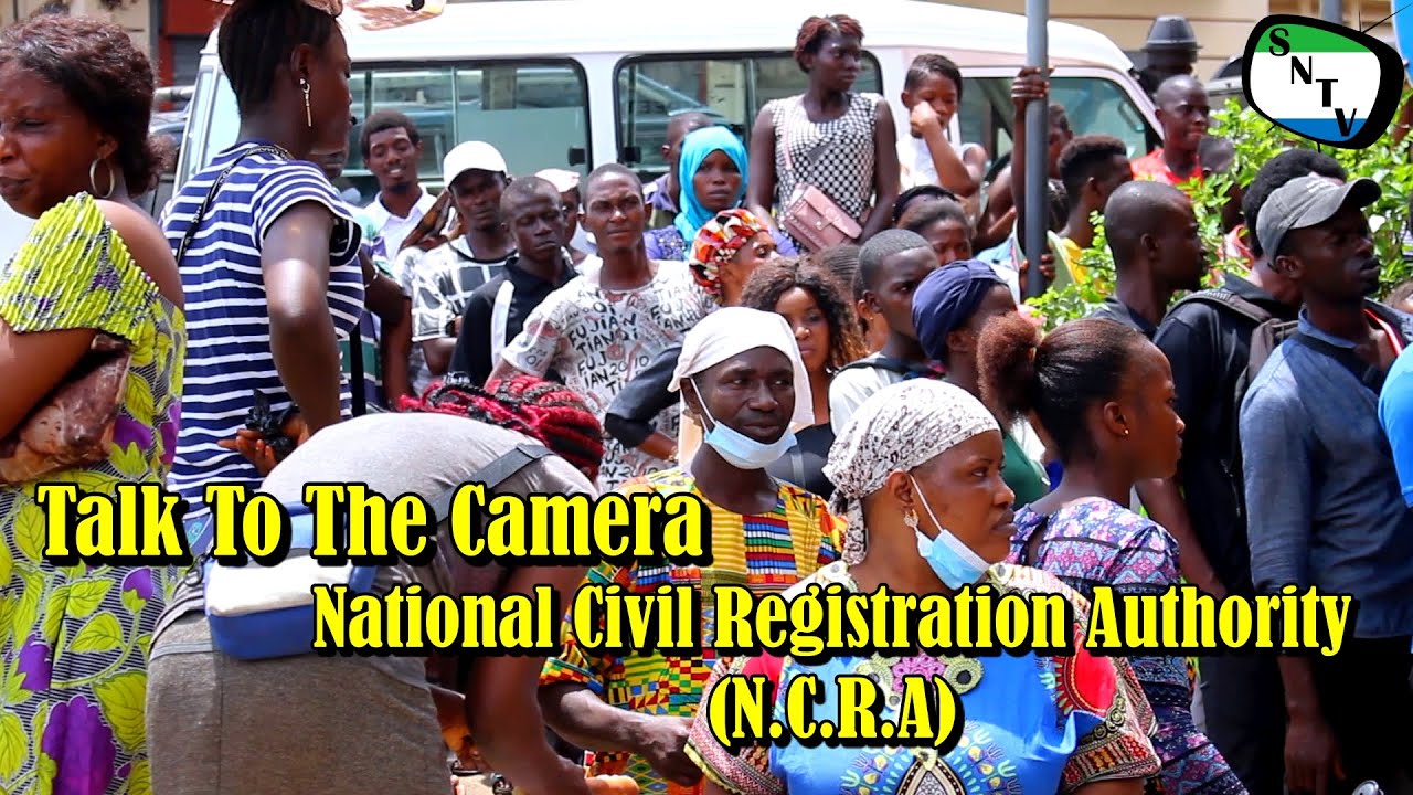 Talk To The Camera - National Civil Registration Authority N C R A
