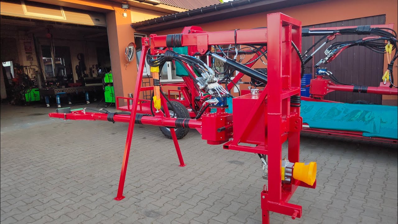 Otrząsarka   Hydrauliczna Zawieszana Własnego Wykonania  Hydraulic Shaker