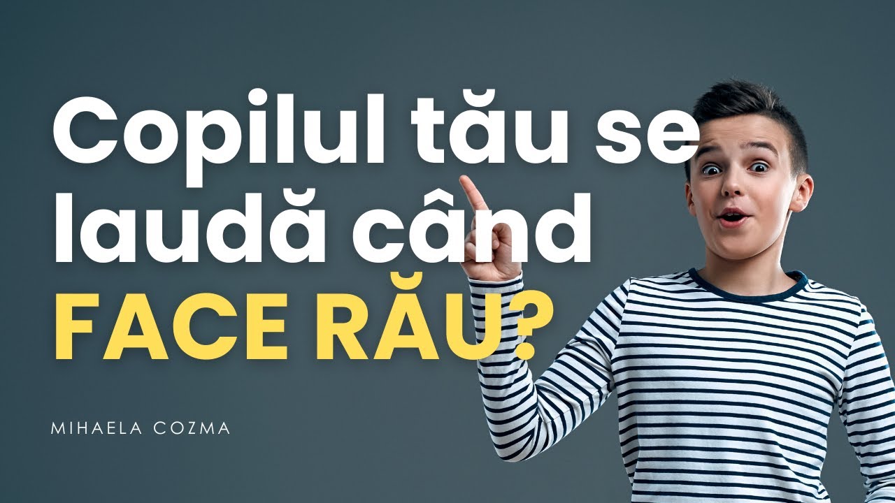 De ce caută aplauze pentru comportamente greșite?
