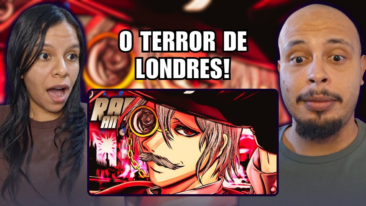 CASAL REACT: Jack Estripador | O Mal Da Humanidade | AniRap