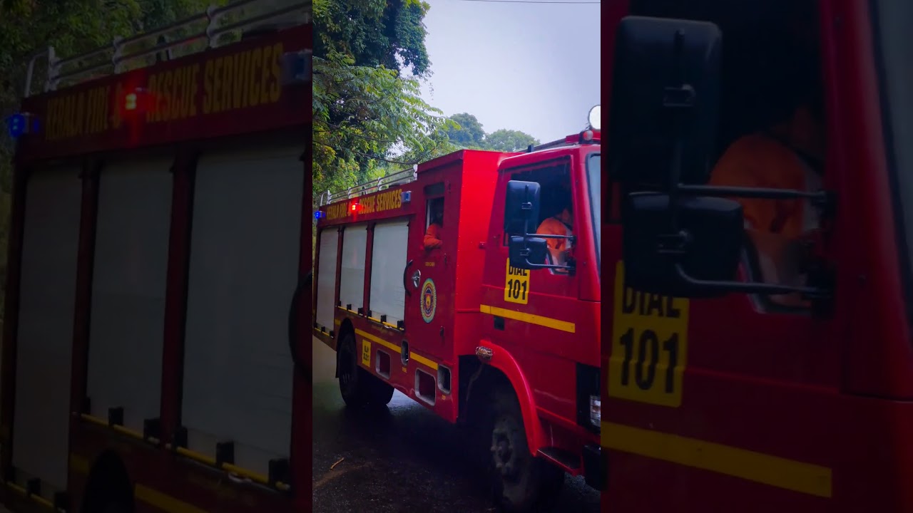 Fire and rescue service Kerala #keralagodsowncountry #fire #rescue #101 #police #firefighter #life