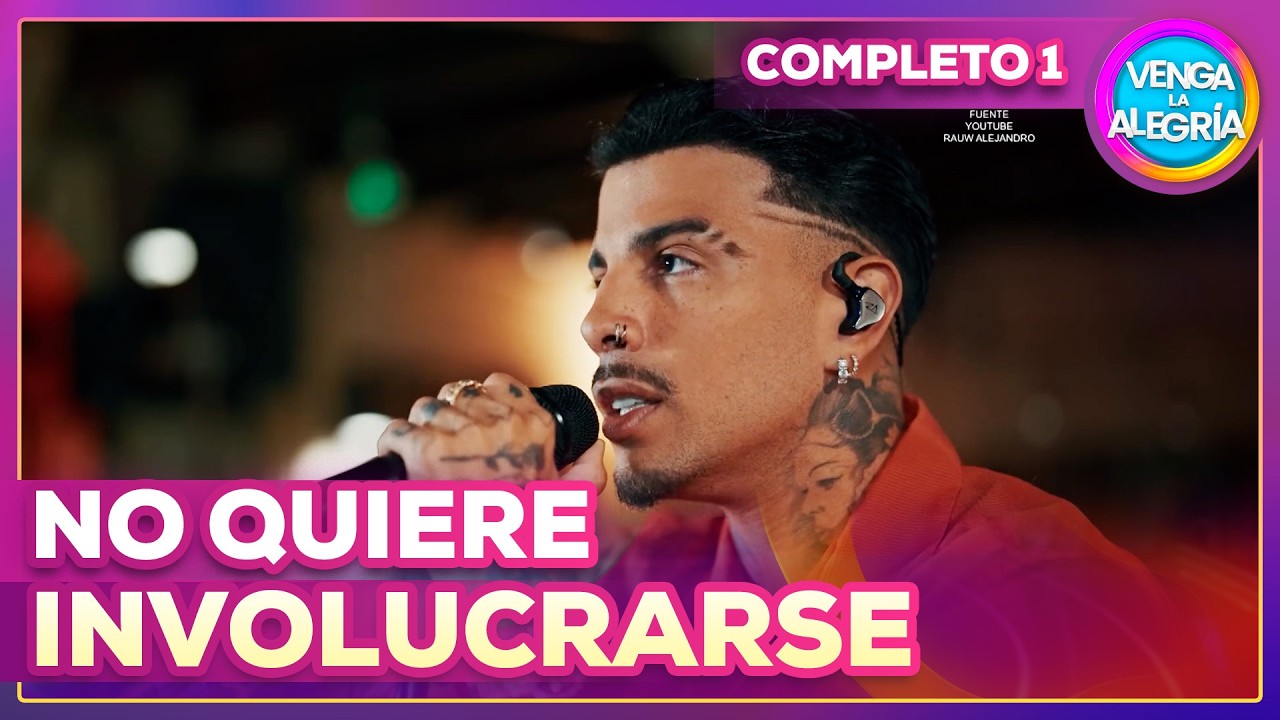 ¡Rompe el silencio! Rauw Alejandro no quiere ser involucrado entre Cazzu y Nodal👀 | Venga La Alegría