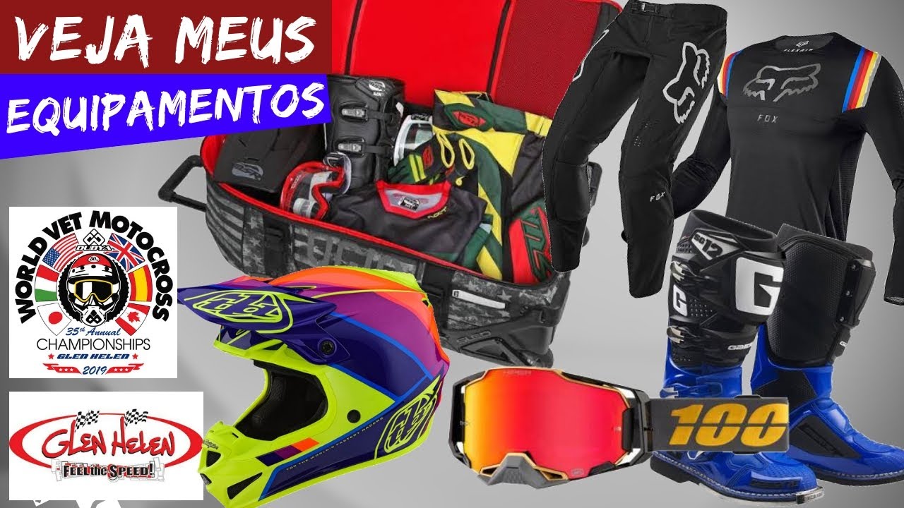 PRESENTES QUE COMPREI NOS EUA - MOTOCROSS