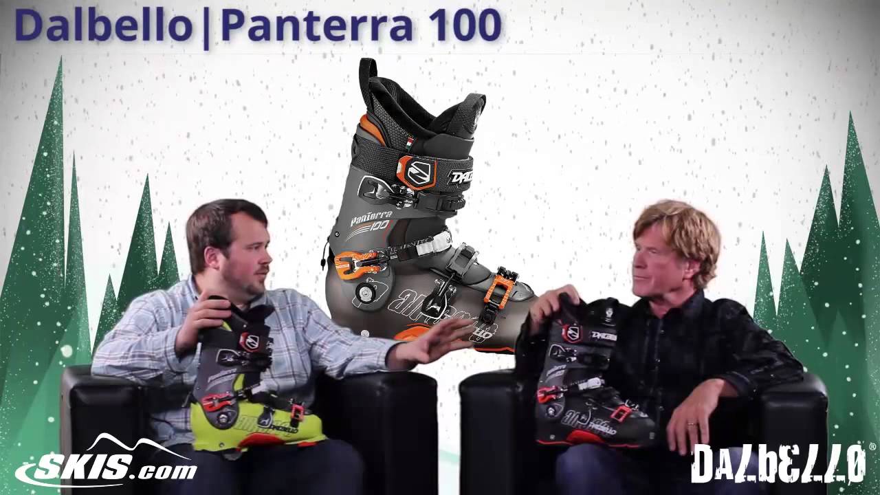 2015 Dalbello Panterra 90, 100, and 120 Mens Boot Overview by SkisDOTcom