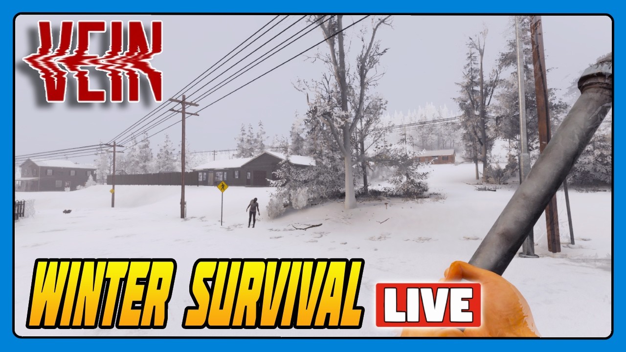 Winter Day One In Vein On Snowy Saturday! Live!