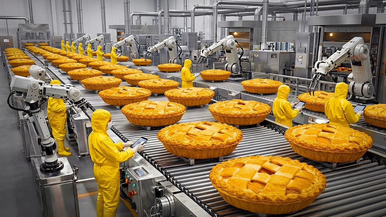 Peach Pie Factory Exposed – Fully Automated Baking Process