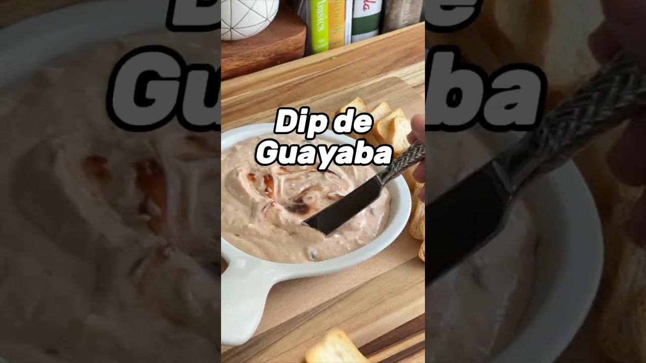 Dip de Guayaba y Queso #dip #guayaba