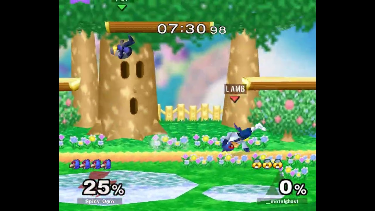 [ass] 178 - Melee Singles LR4 — Spicy Ogre ⟮Falco⟯ vs _metalghost ⟮Falco, Sheik⟯