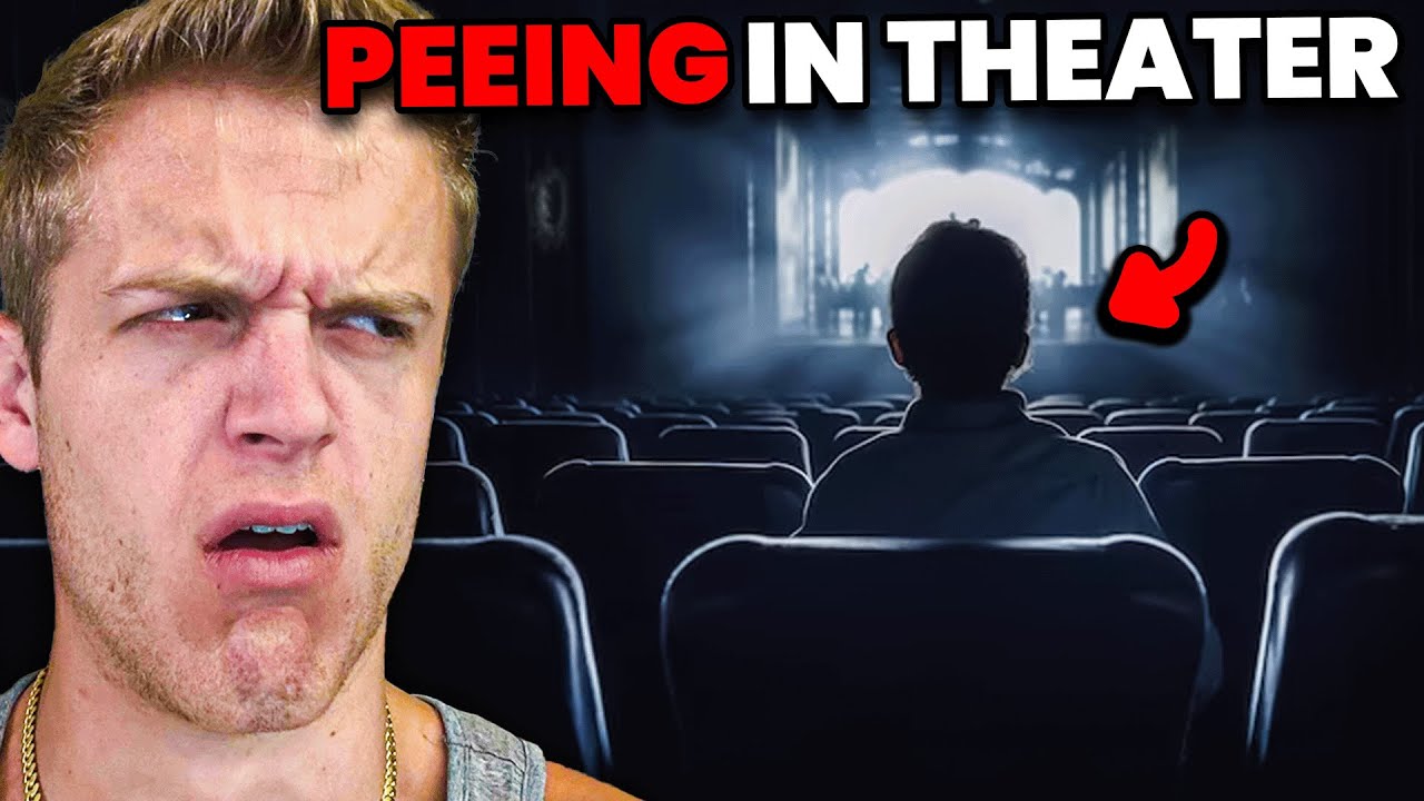 Man Relieves Himself During Anime Movie.
