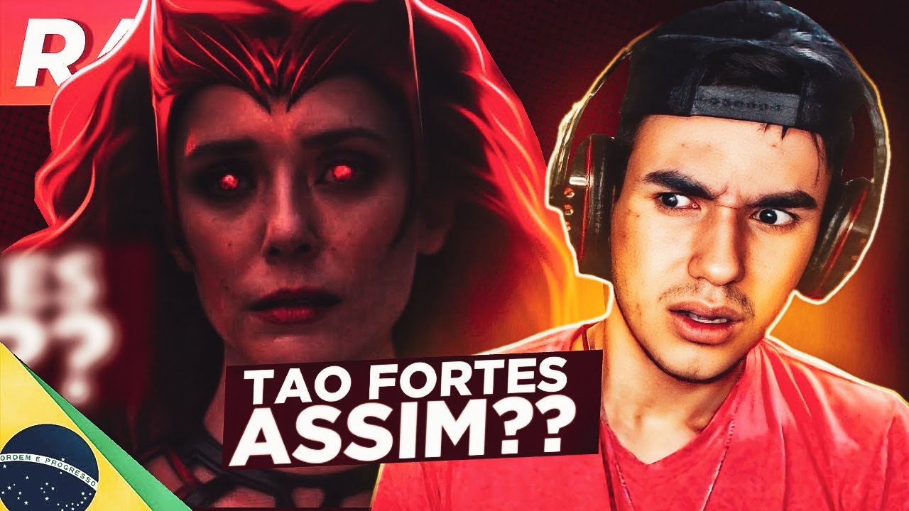 REACT - Rap da Wanda (WandaVision) - NÃO SINTO VOCÊ | IRON MASTER [ MARATONA MARVEL ]