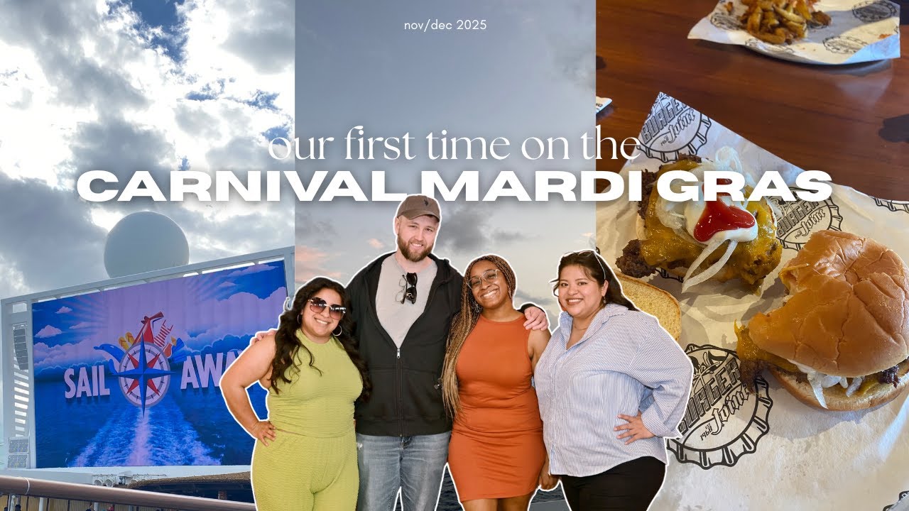boarding the carnival mardi gras (december 2025)
