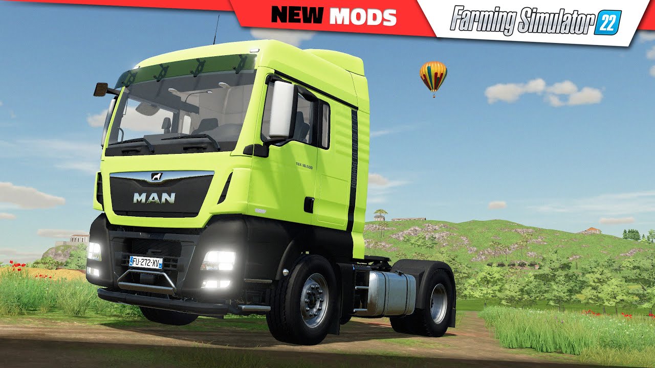 FS22 | MAN TGX 18.500 4x2 - Farming Simulator 22 (2K 60Hz)