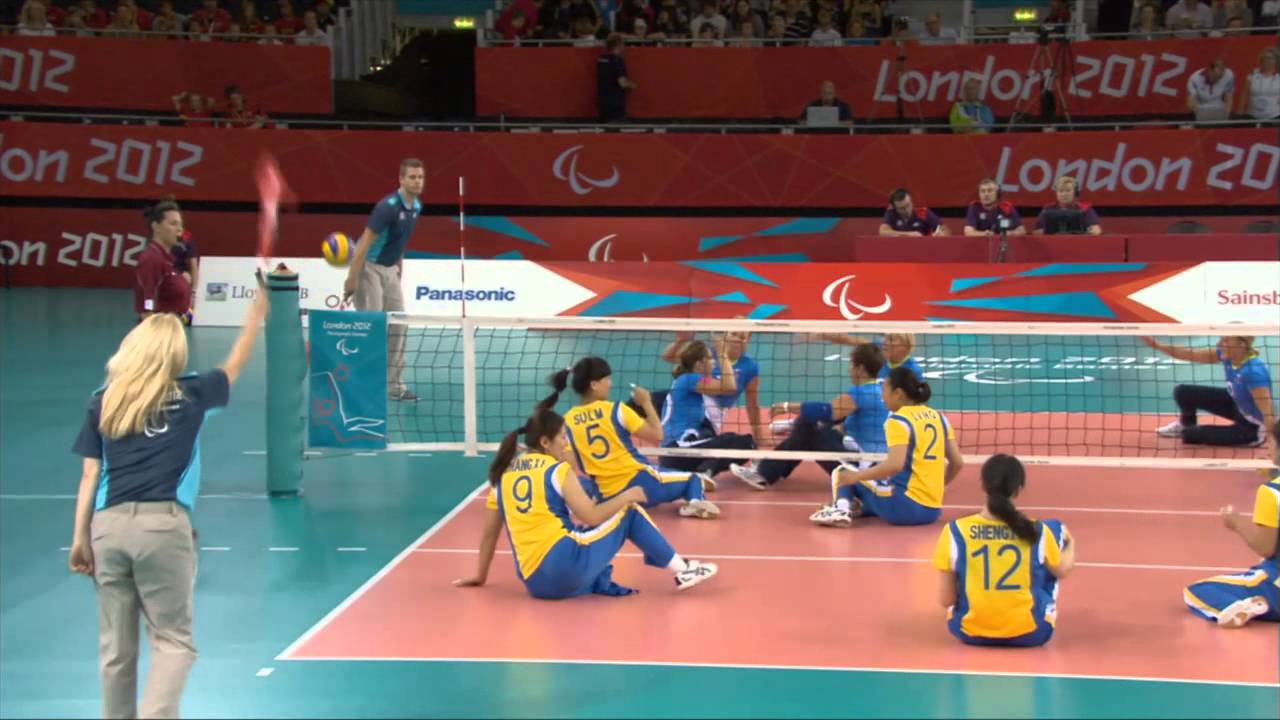 Sitting volleyball (women) - China v Slovenia - London 2012 Paralympic Games