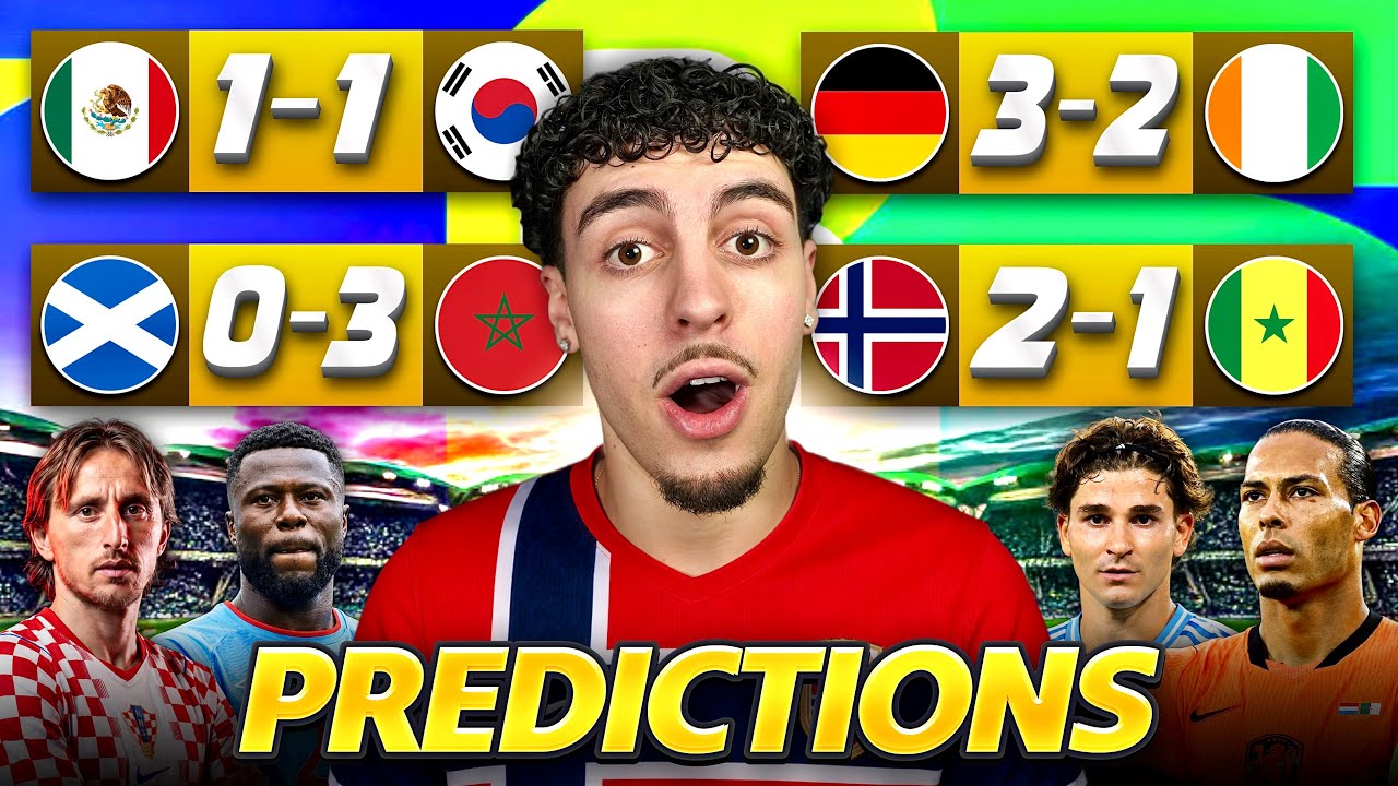 World Cup 2026 *MATCHDAY 2* Predictions! | GROUPSTAGE