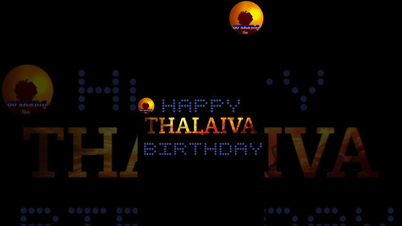 Happy Birthday Thalaivaa... 🙏 #thalaivarbirthday #rajinikanth #rajiniveriyan #rajnibala