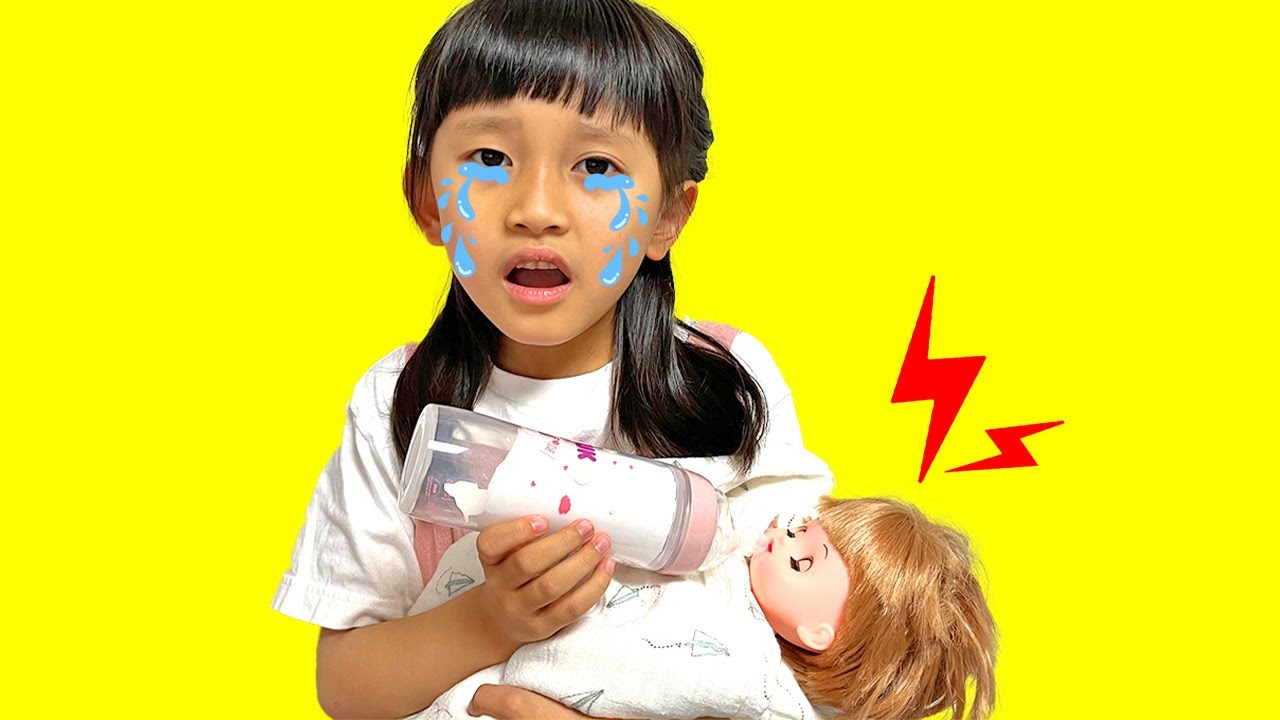 【寸劇】もしもお母さんになったら・・・　赤ちゃんのお世話できるかな？つむちゃんママの1日　ママコラボ#225