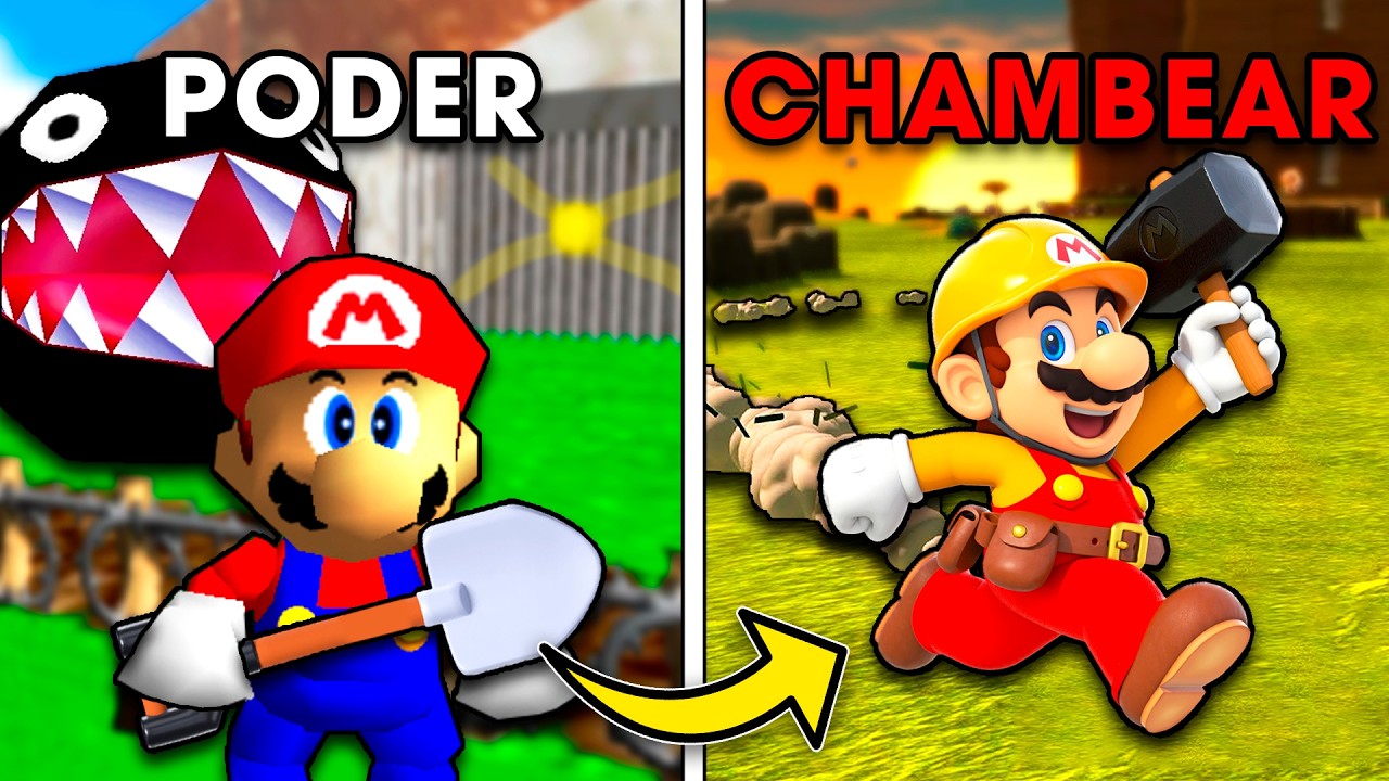 &iquest;Qu&eacute; tan R&Aacute;PIDO puedes CHAMBEAR en cada juego de MARIO?