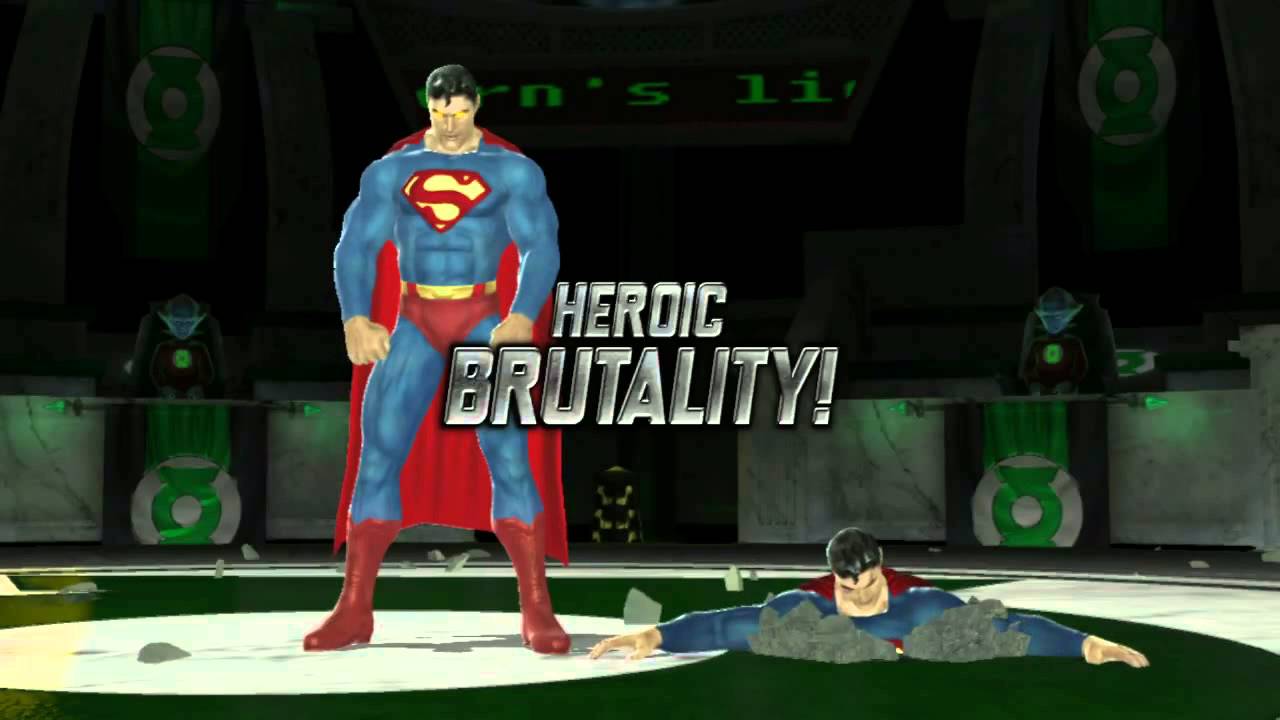 Mortal Kombat vs DC Universe: Fatality Demonstration [HD]
