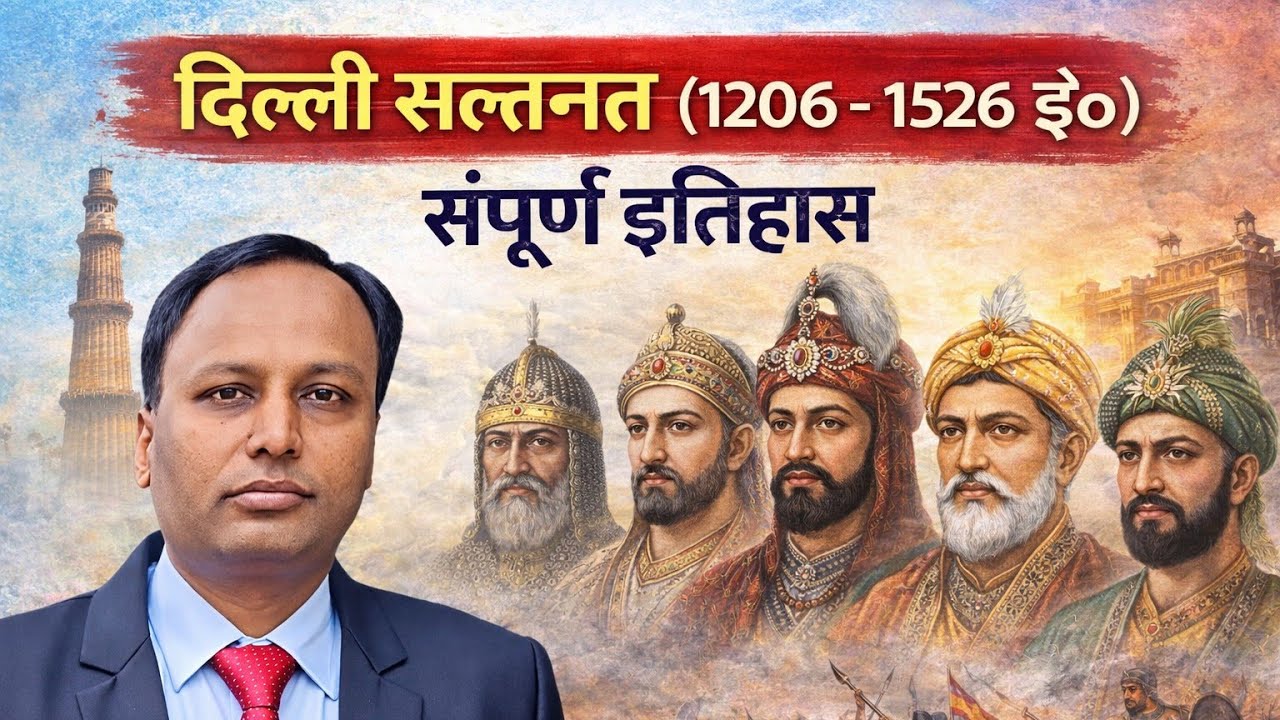 दिल्ली सल्तनत ( 1206 - 1526 ईo) Delhi sultanate 