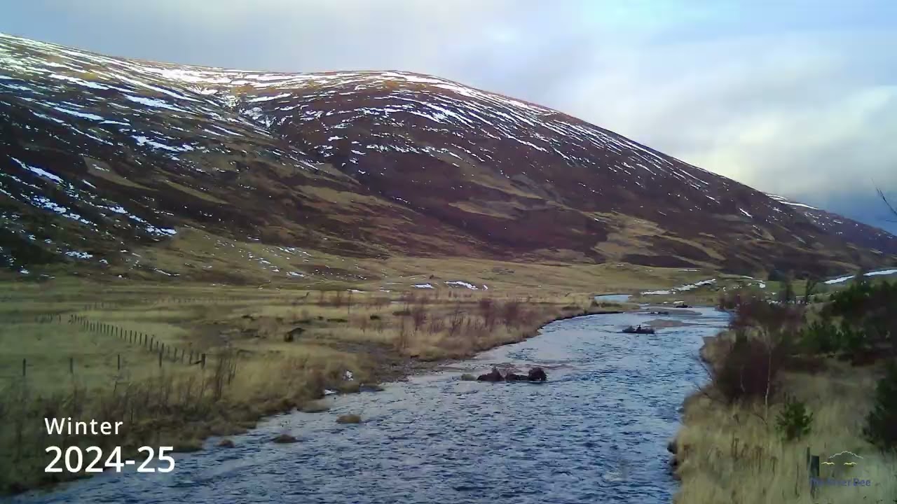 River restoration on the Clunie, on the river Dee catchment, Aberdeenshire, Scotland.