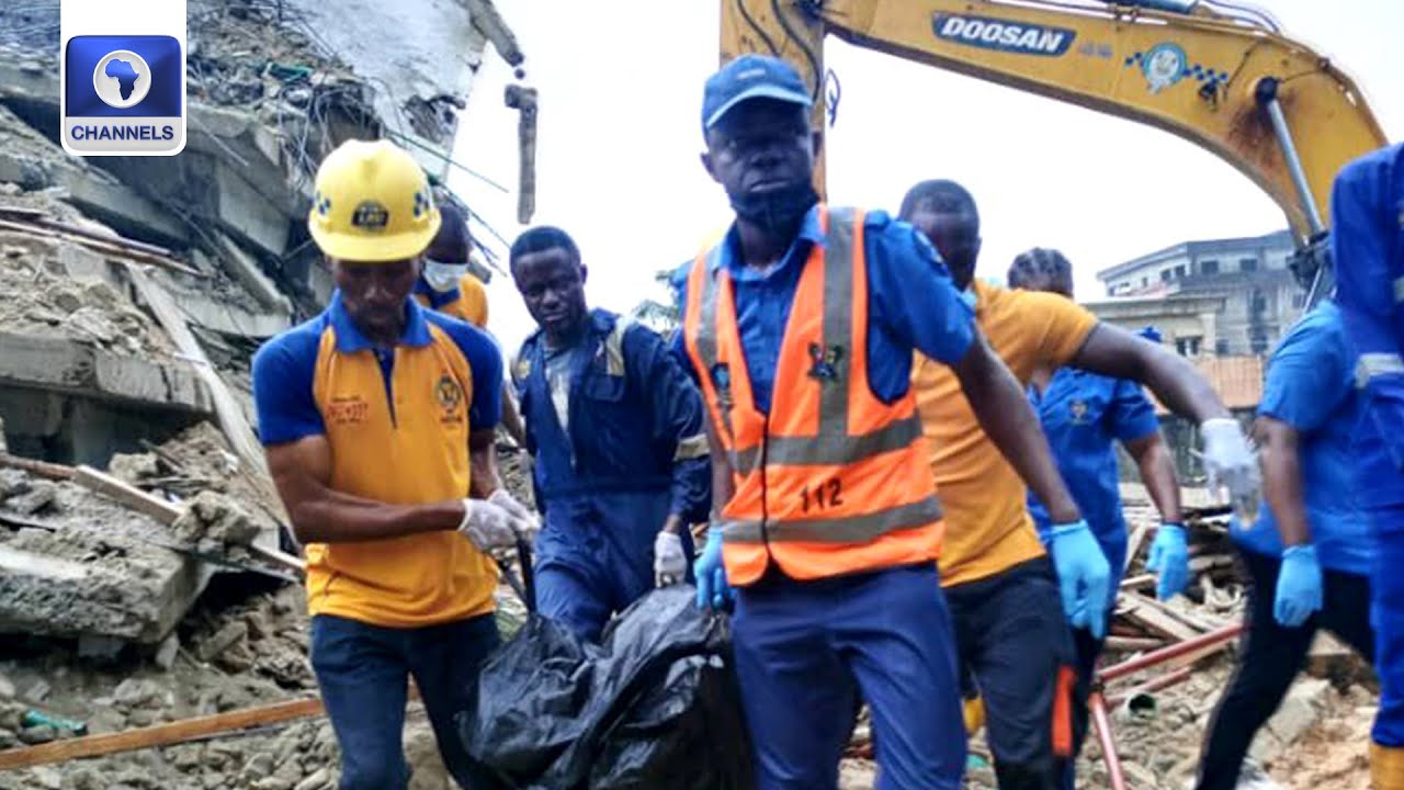Two Dead As Seven-Storey Building Collapses In Lagos