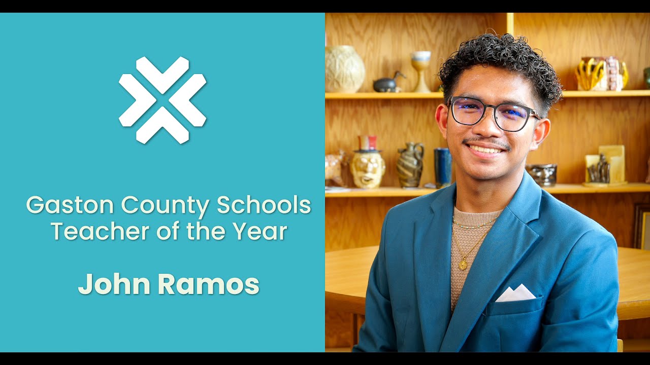 2025 Gaston County Schools Teacher of the Year — John Ramos