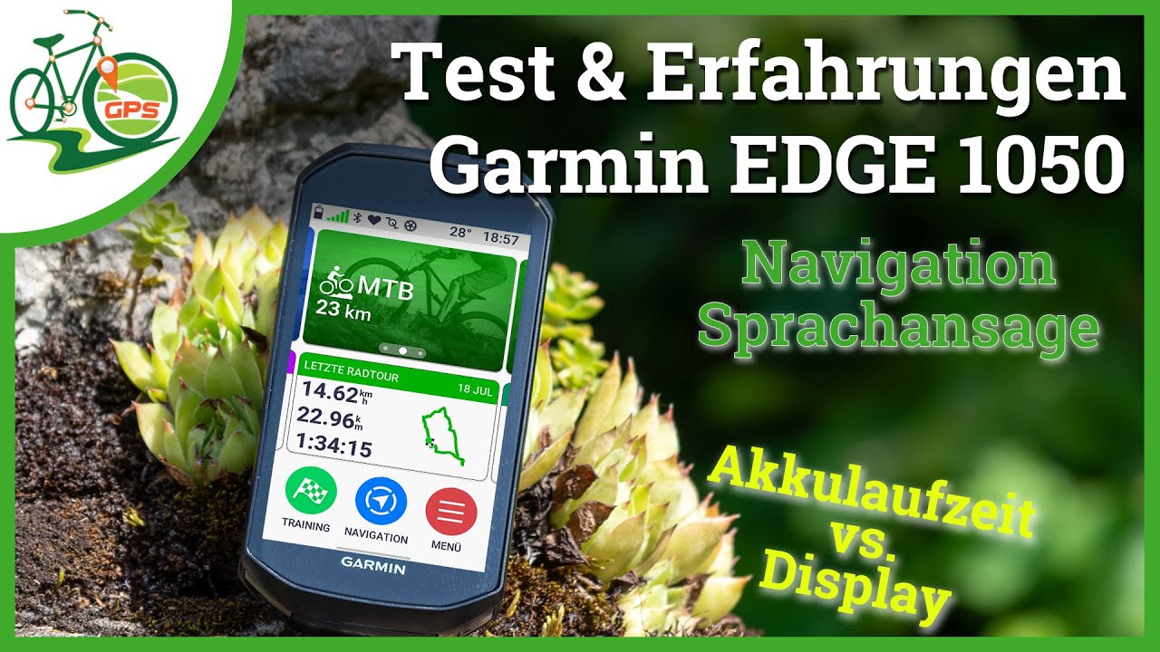 Garmin EDGE 1050 Test & Erfahrungen 📋 Navigation mit Sprachansage 🏁Top Display 🔆