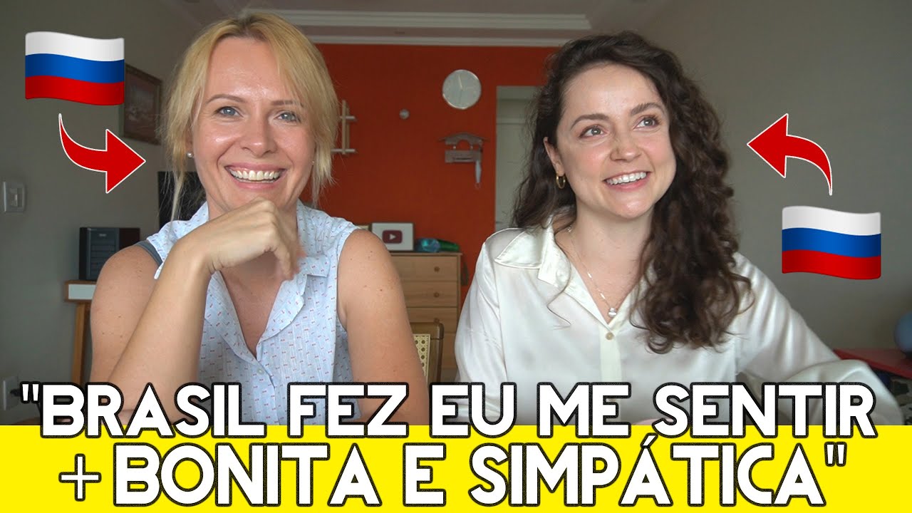 COMO O BRASIL ME MUDOU PARA SEMPRE | COM RUSSA DASHA (Canal Wally e Dasha)
