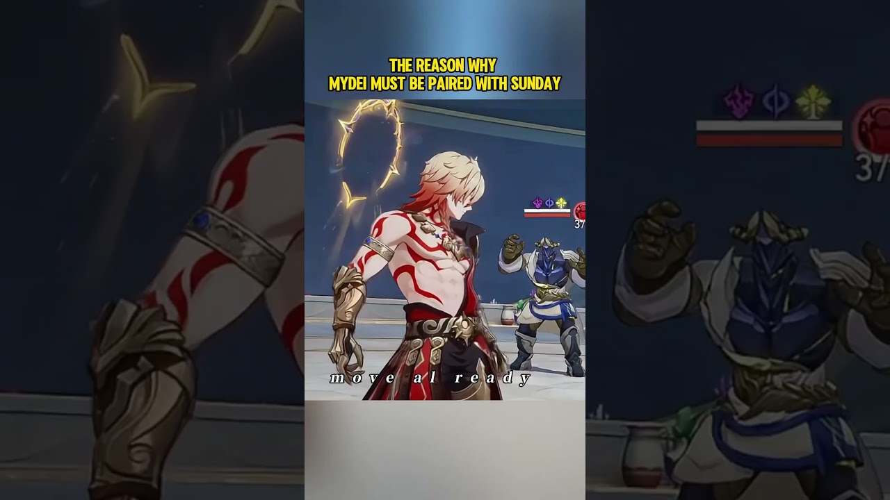 The reason why Mydei must be paired with Sunday#HonkaiStarRail#HoYoverse#mihoyo#Mydei#fyp