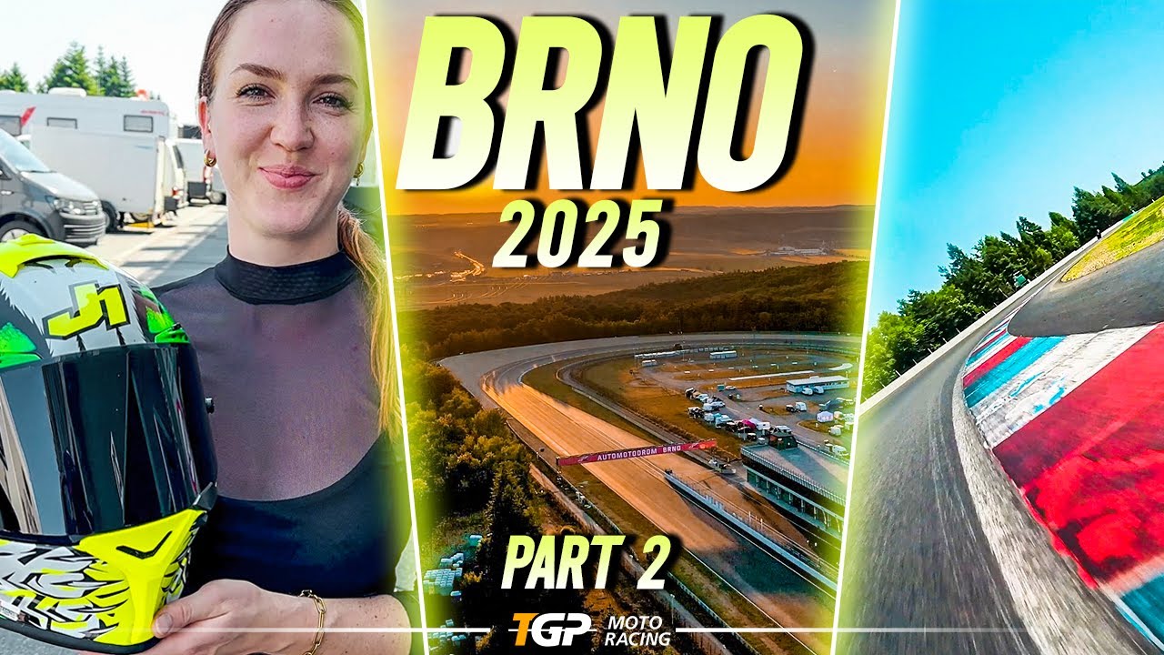 Brno Onboard + Drohnenflug 🏁 Start & Rennen im Omega! JUST1 Helm: Ehrliches Fazit von Jana | TGP