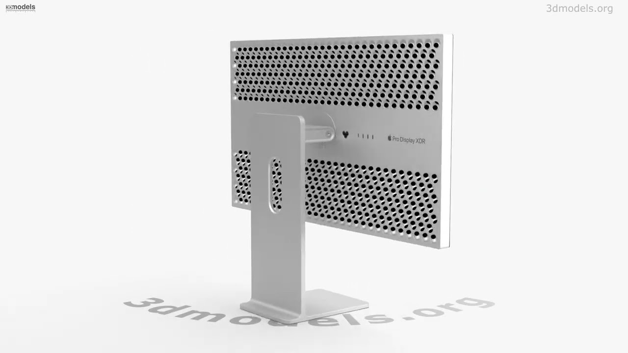 Apple Pro Display XDR 3D model by 3DModels.org