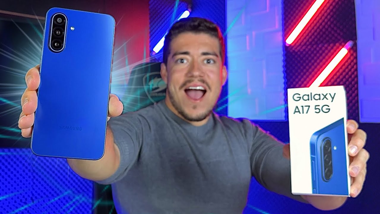 CHEGOU! GALAXY A17 5G O MAIS NOVO QUERIDINHO DO CUSTO BENEFÍCIO? UNBOXING