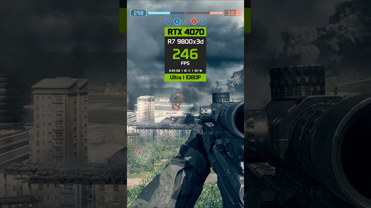 Battlefield 6 | 4K vs 1440p vs 1080p | RYZEN 7 9800X3D + RTX 4070 Benchmark