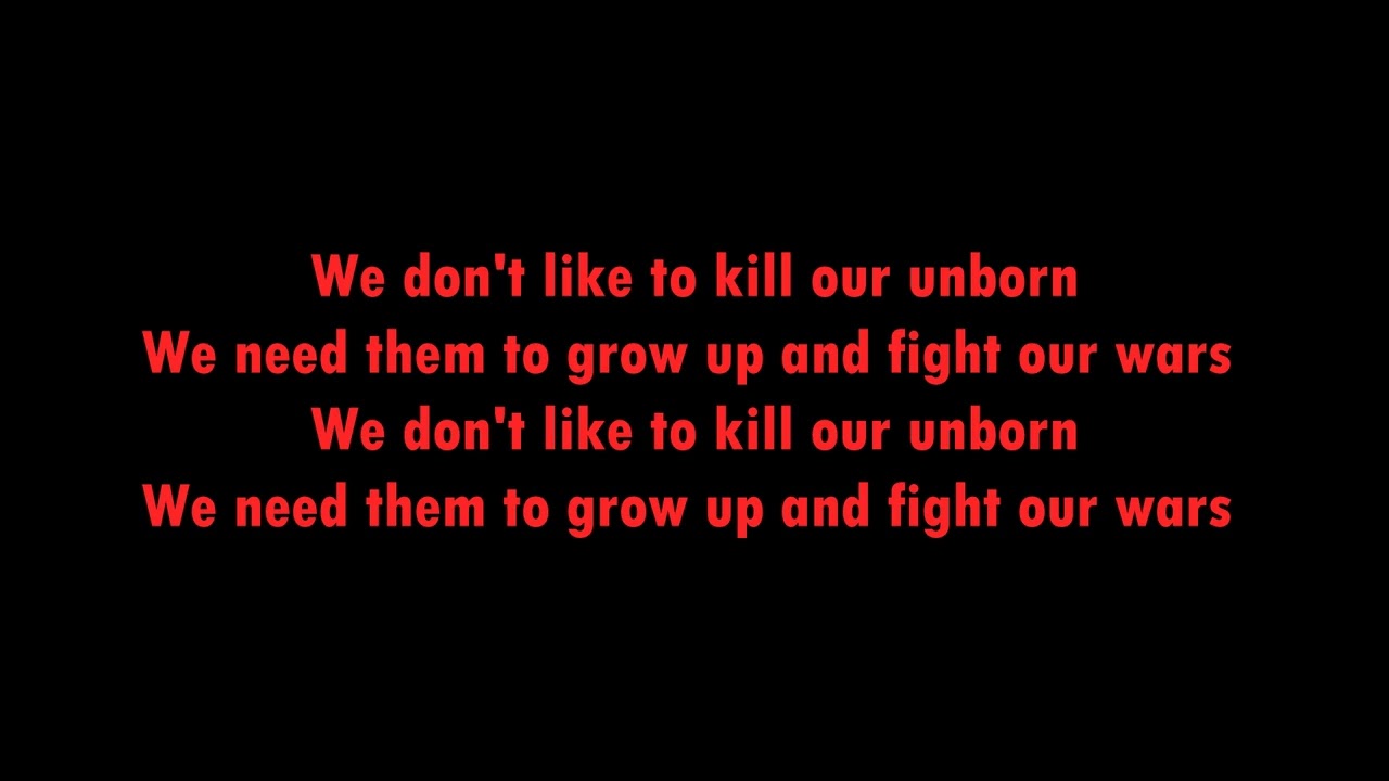Marilyn Manson - We-re From America (Lyrics)